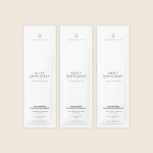 3x Shampoopulver »ohne Duftstoffe«